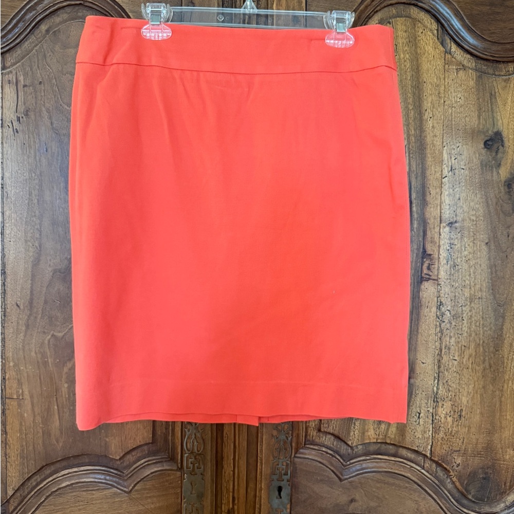 Banana Republic Coral Straight Short Skirt